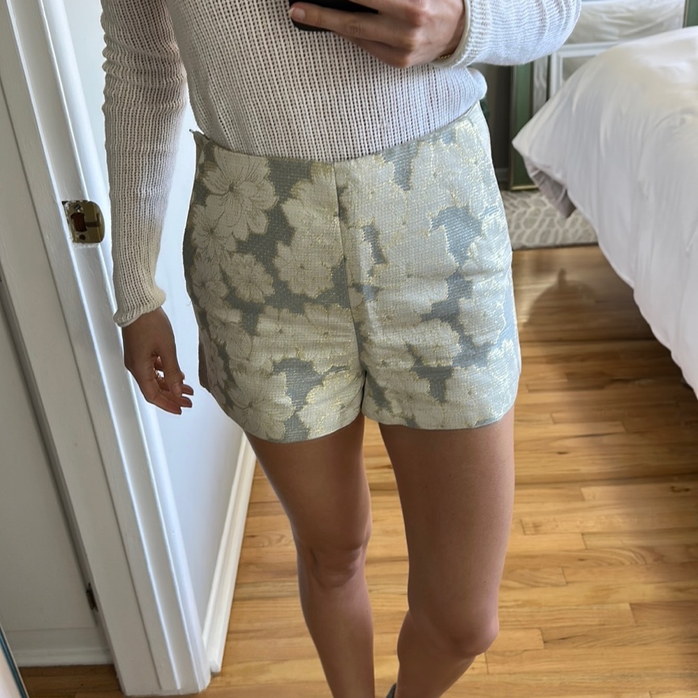 Topshop High Waisted Trouser Short size 4